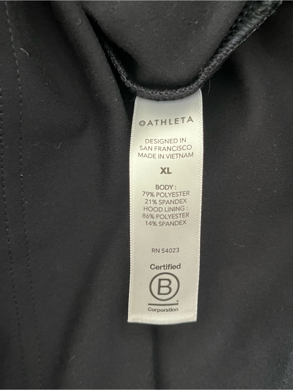 Athleta Glacier Handkerchief Poncho Hoodie Side Snap XL - Picture 7 of 10